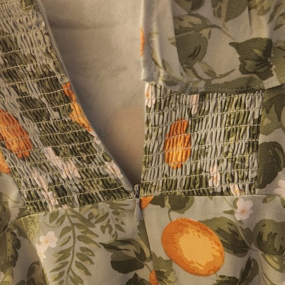 Oranges-All-Over Mini Dress - Picture 3 of 5